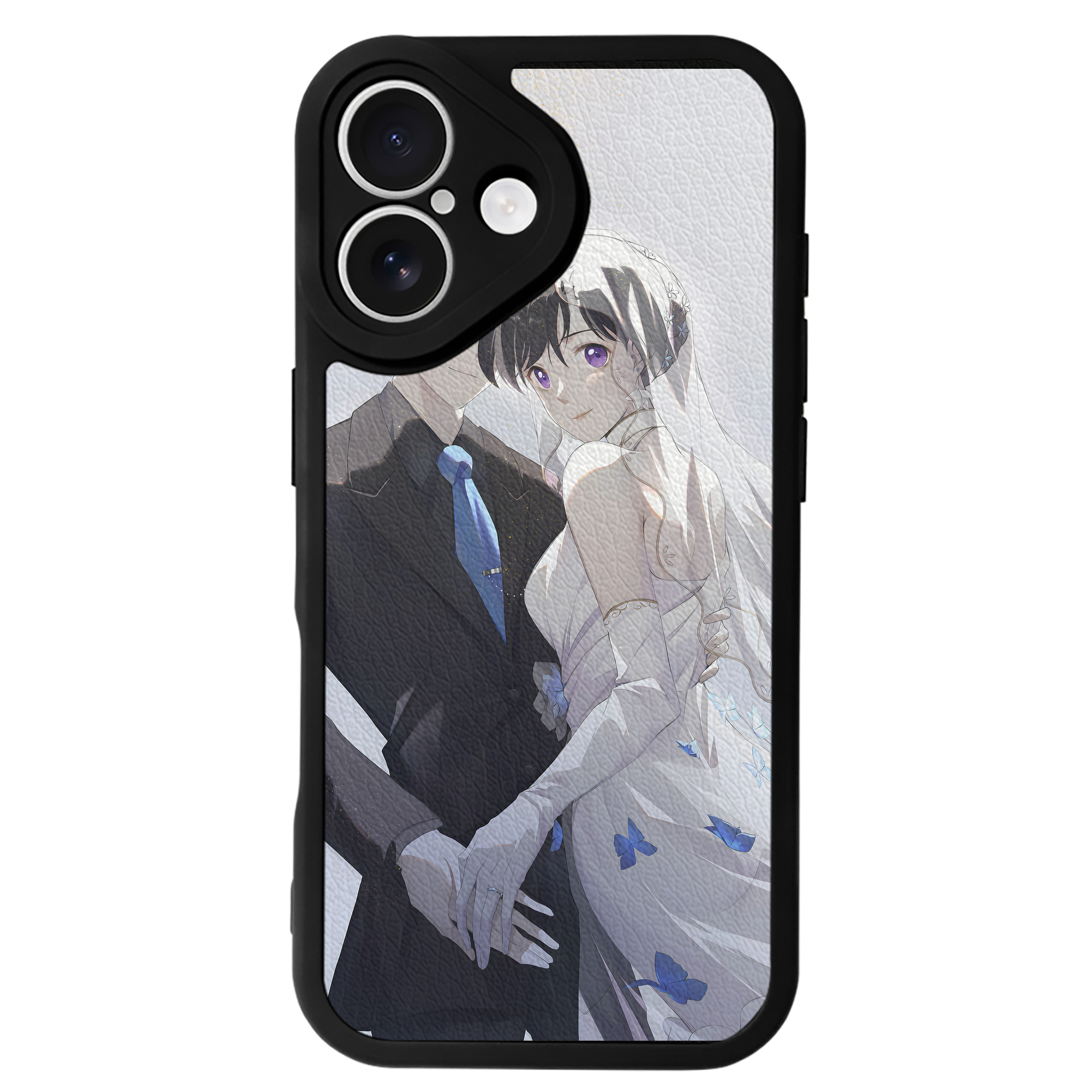（画像用） 名探偵コナン Detective Conan 【iPhone 16シリーズ対応】シリコンスマホケース（レザー調） 材質：シリコン